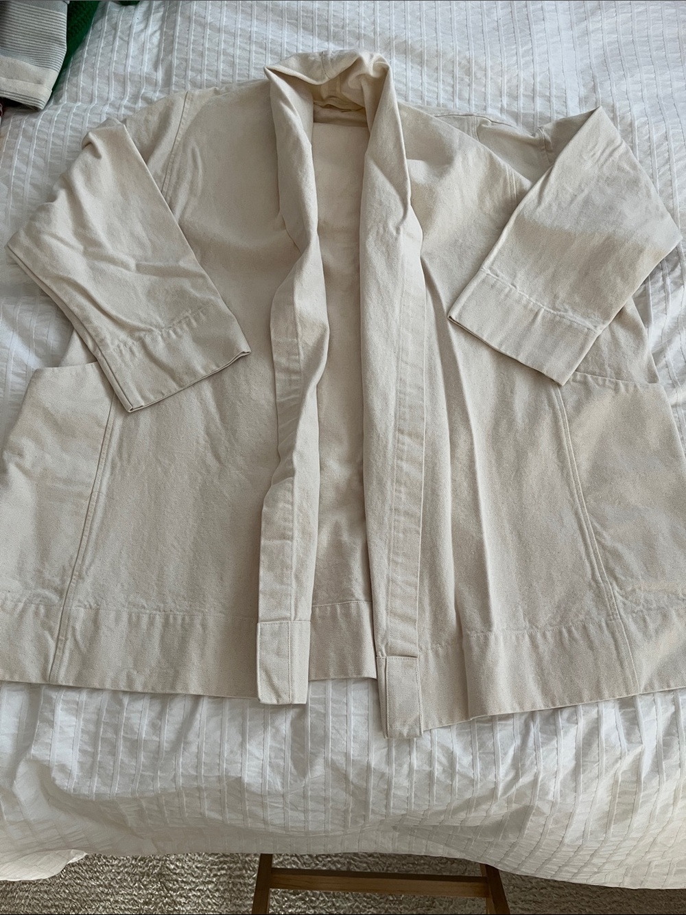 Elizabeth Suzann Cylde Jacket in Natural Canvas